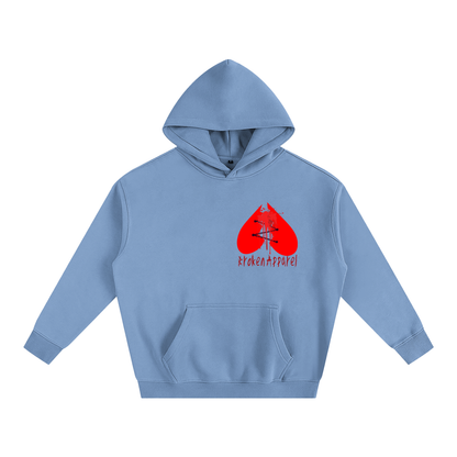 Big B.A Logo Fleeced Hoodie