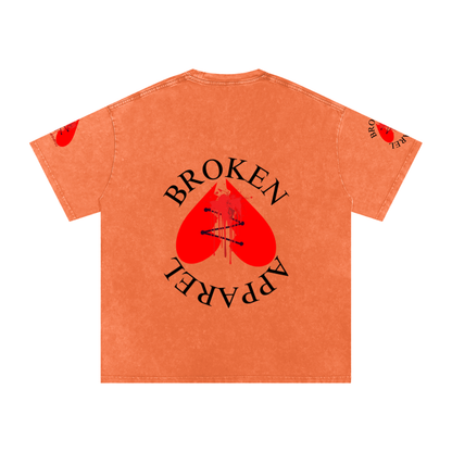 3Heart Broken Apparel Cotton T-Shirt