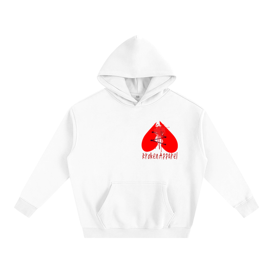 Big B.A Logo Fleeced Hoodie