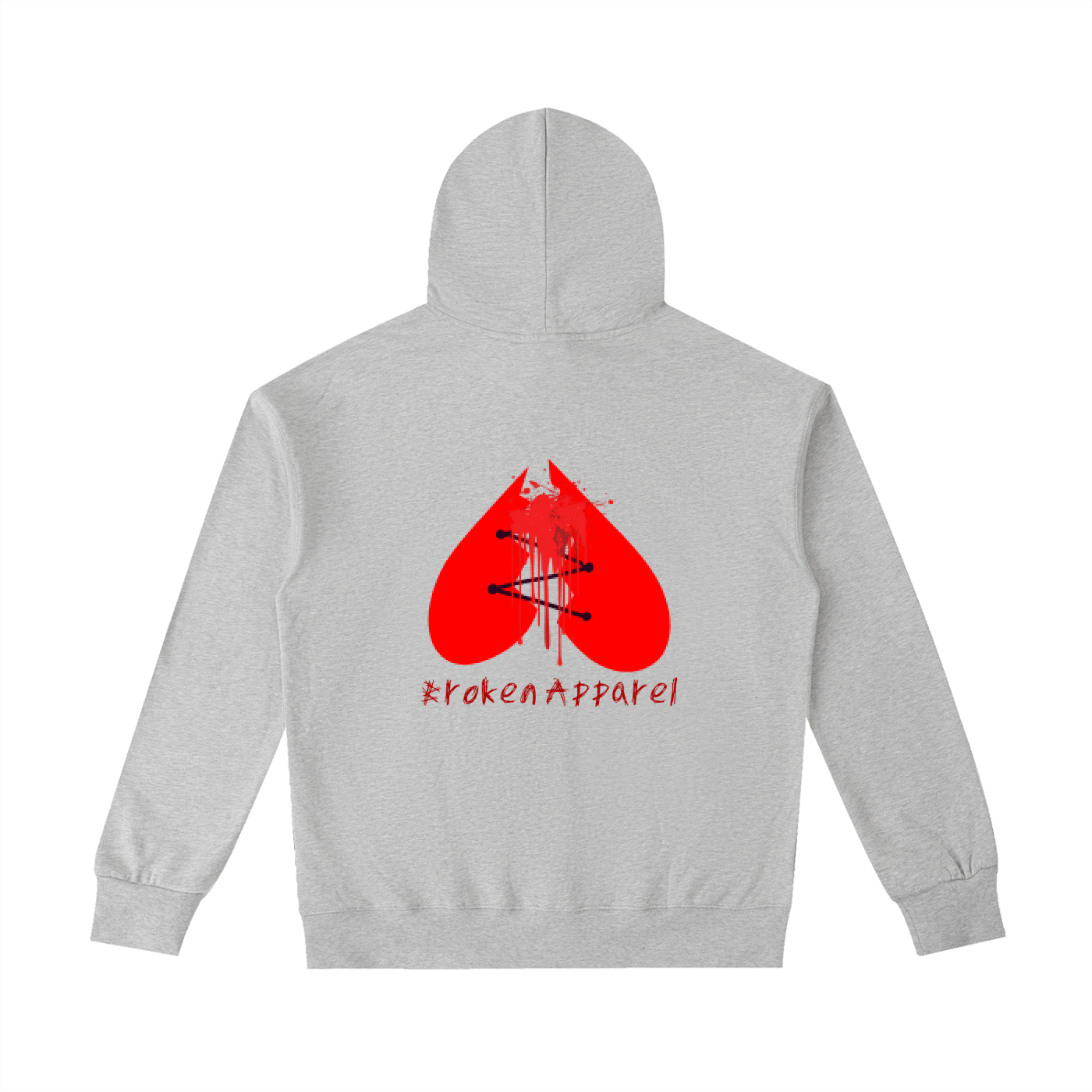 Original Broken Apparel Cotton Hoodie