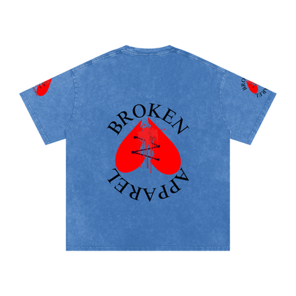 3Heart Broken Apparel Cotton T-Shirt
