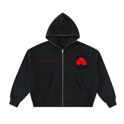 Broken Apparel Full-Zip Hoodie