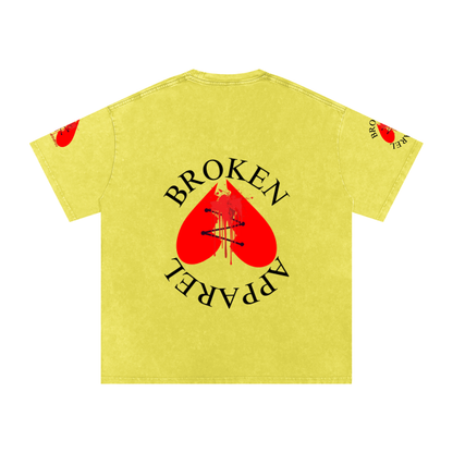 3Heart Broken Apparel Cotton T-Shirt