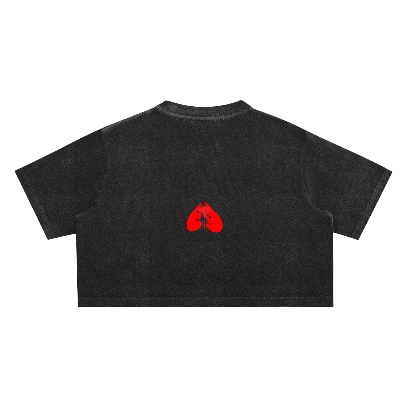 Woman's Snow Washed Crop Top