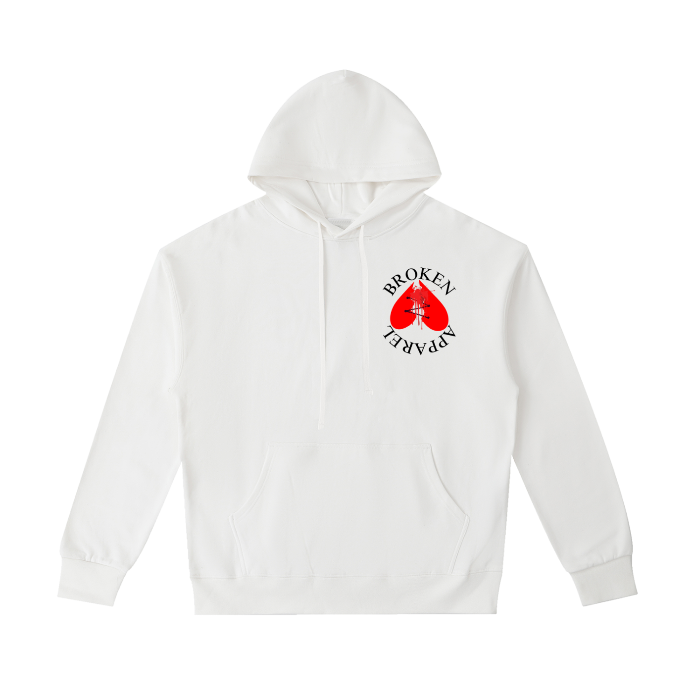 Original Broken Apparel Cotton Hoodie