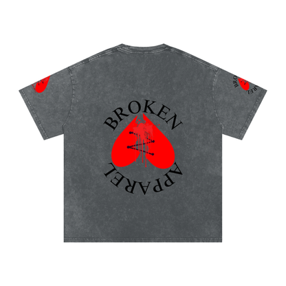 3Heart Broken Apparel Cotton T-Shirt