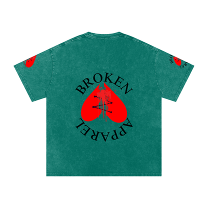 3Heart Broken Apparel Cotton T-Shirt