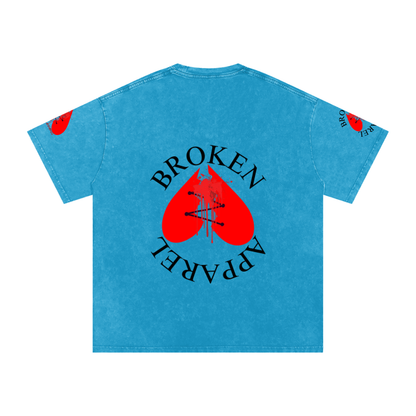 3Heart Broken Apparel Cotton T-Shirt