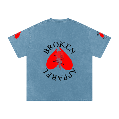 3Heart Broken Apparel Cotton T-Shirt
