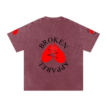 3Heart Broken Apparel Cotton T-Shirt
