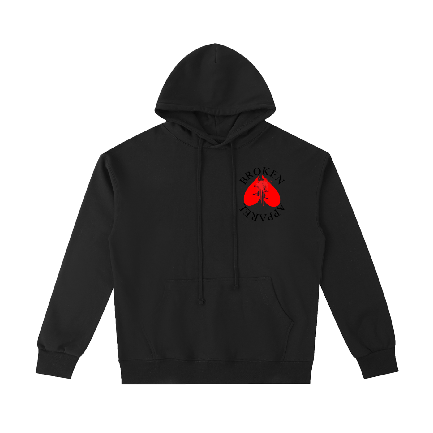 Original Broken Apparel Cotton Hoodie