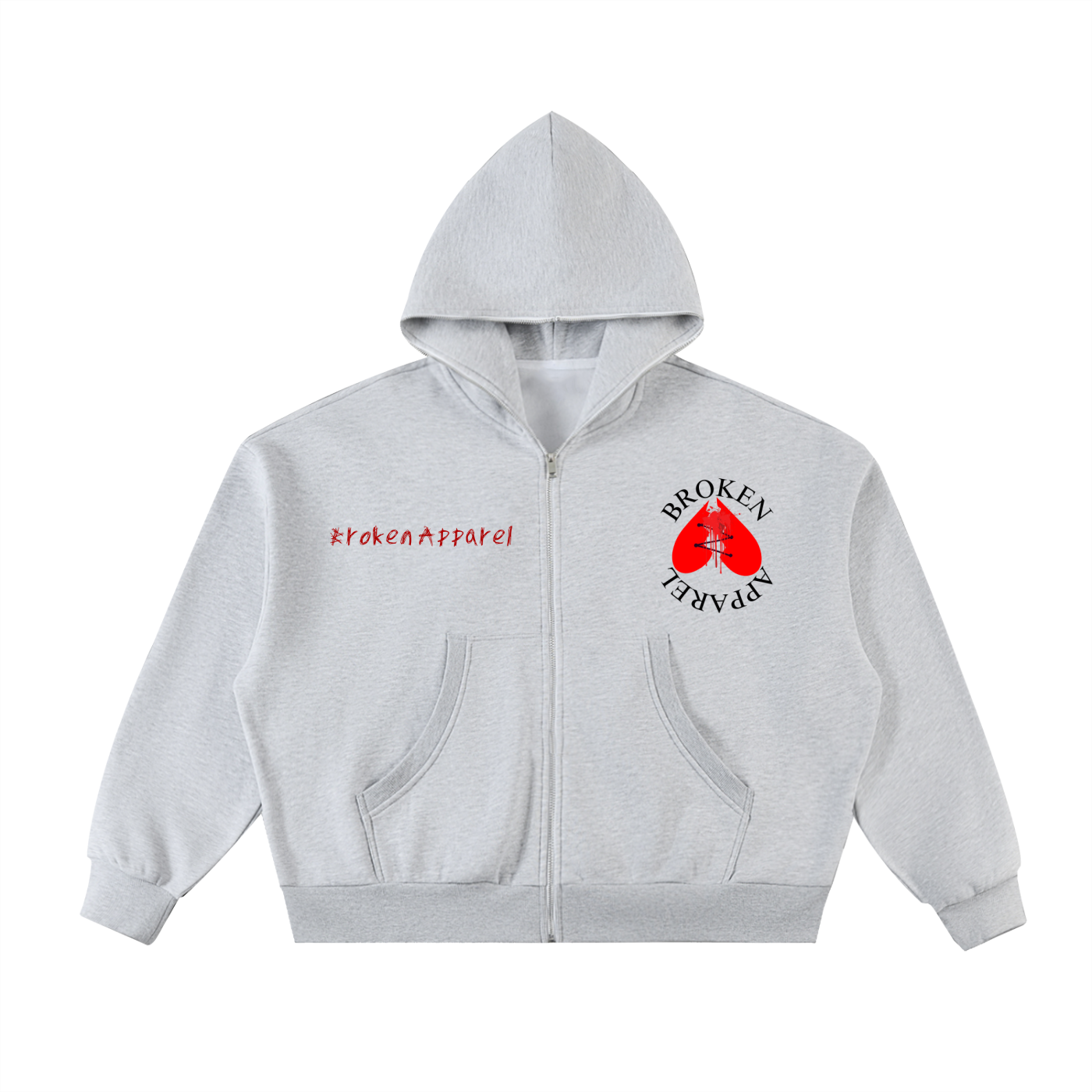 Broken Apparel Full-Zip Hoodie