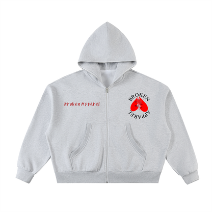 Broken Apparel Full-Zip Hoodie