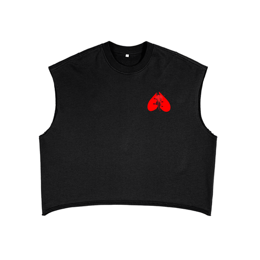 French Terry Boxy Tank Top