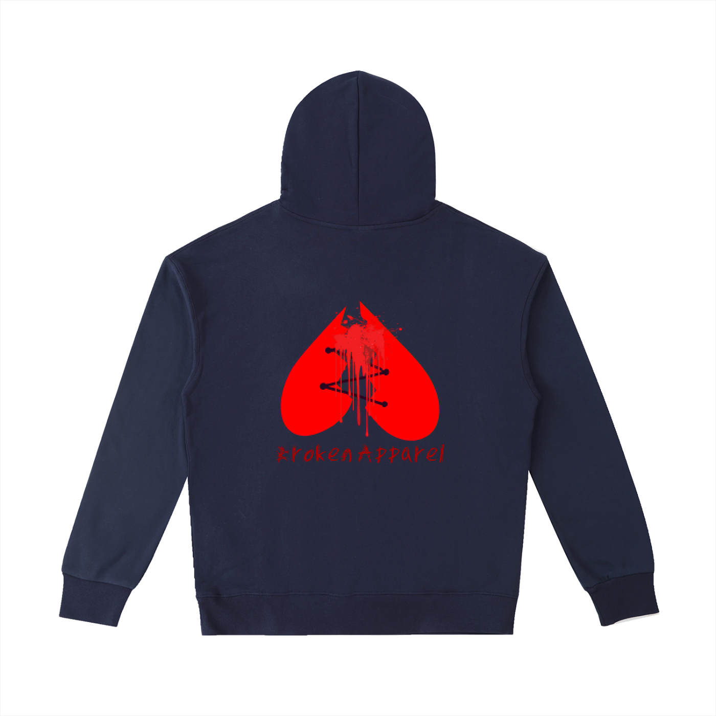 Original Broken Apparel Cotton Hoodie